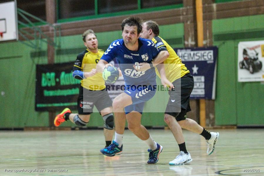 Stephan Rausch, Sebastian Reiss, 26.11.2017, Bezirksliga Nord, Handball, TV Königsberg, TSV Karlstadt - Bild-ID: 2205725