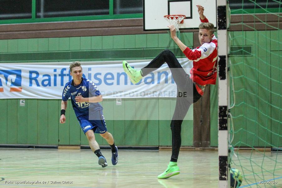 Philip Nagel, Jonas Holaschke, 26.11.2017, Bezirksliga Nord, Handball, TV Königsberg, TSV Karlstadt - Bild-ID: 2205726