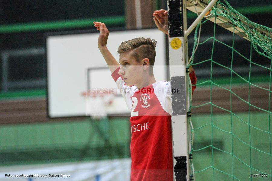 Philip Nagel, 26.11.2017, Bezirksliga Nord, Handball, TV Königsberg, TSV Karlstadt - Bild-ID: 2205727