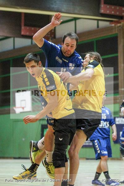 Michael Schneider, Markus Losert, 26.11.2017, Bezirksliga Nord, Handball, TV Königsberg, TSV Karlstadt - Bild-ID: 2205730