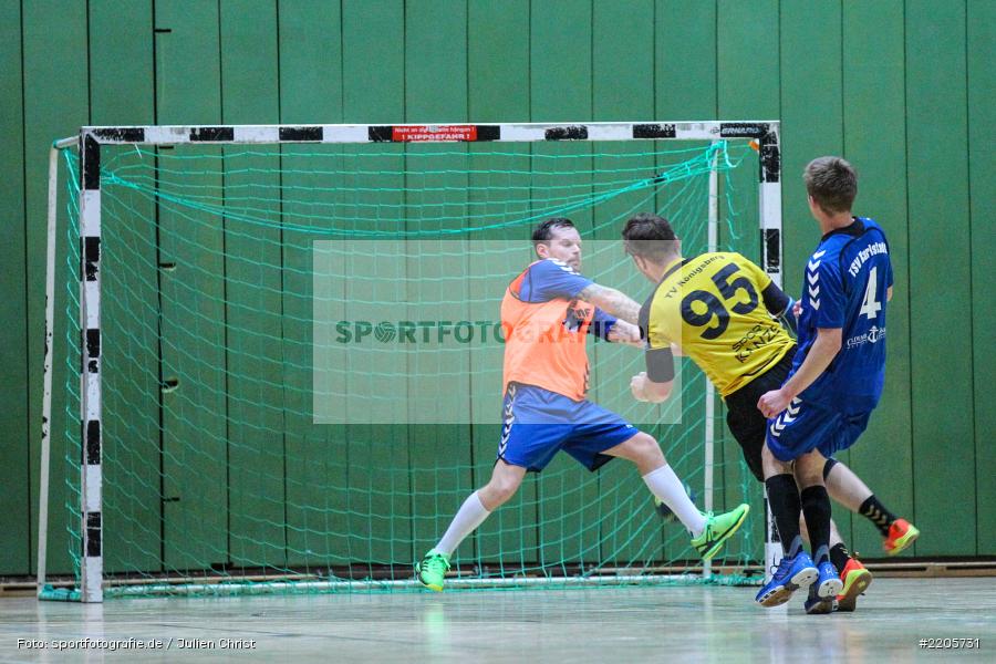 Fabian Heun, Felix Käb, 26.11.2017, Bezirksliga Nord, Handball, TV Königsberg, TSV Karlstadt - Bild-ID: 2205731