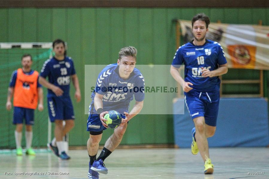 Jonas Holaschke, 26.11.2017, Bezirksliga Nord, Handball, TV Königsberg, TSV Karlstadt - Bild-ID: 2205747