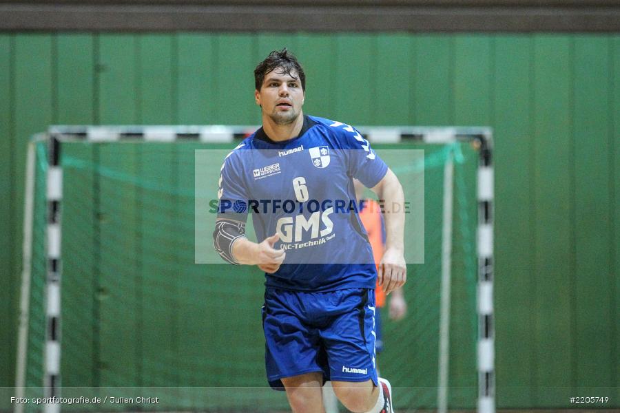 Sebastian Heun, 26.11.2017, Bezirksliga Nord, Handball, TV Königsberg, TSV Karlstadt - Bild-ID: 2205749