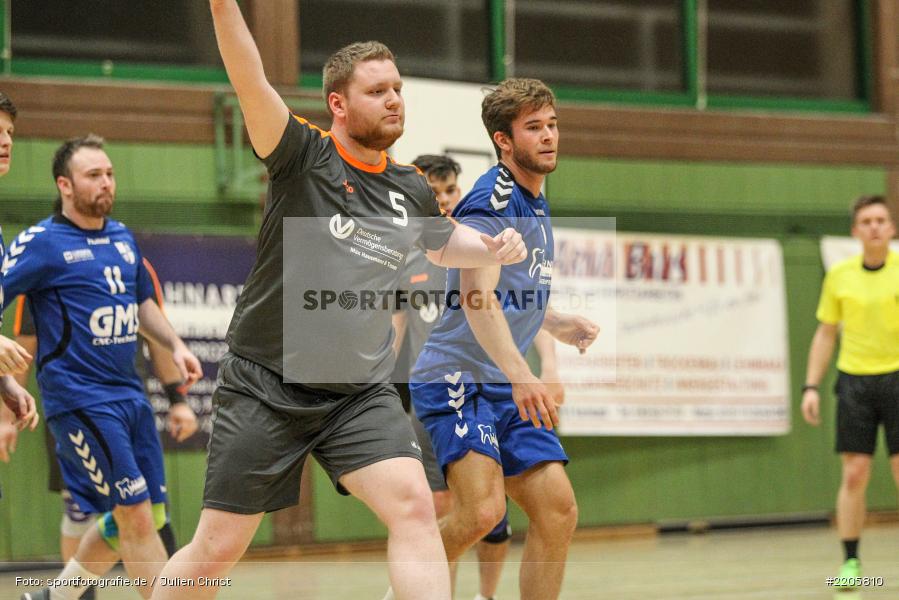 Felix Albert, Reinmar Baudach, Erwin-Ammann-Halle, 16.12.2017, Handball, HG Maintal, TSV Karlstadt - Bild-ID: 2205810 Felix Albert, Reinmar Baudach, Erwin-Ammann-Halle, 16.12.2017, Handball, HG Maintal, TSV Karlstadt - Bild-ID: 2205810