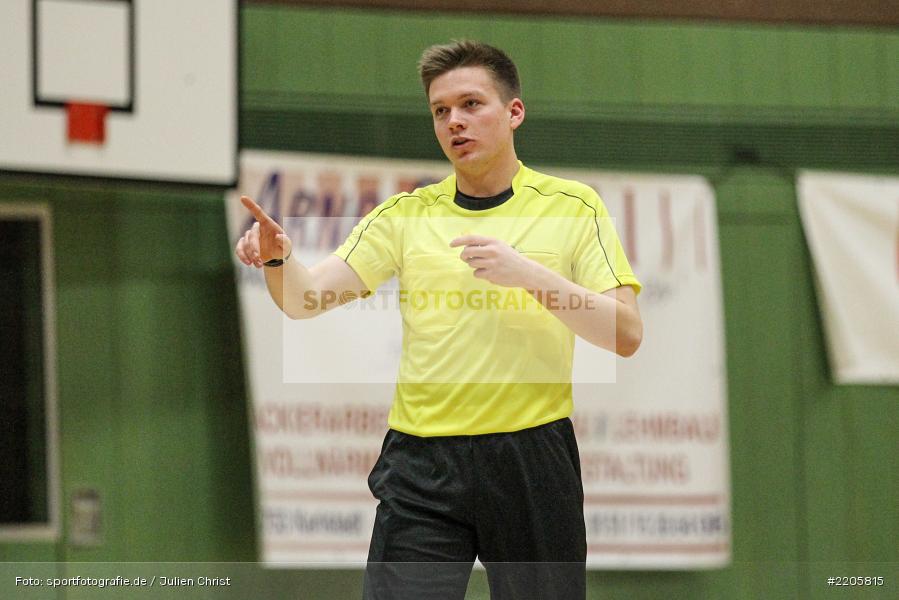 Schiedsrichter, Yannic Frenzel, Erwin-Ammann-Halle, 16.12.2017, Handball, HG Maintal, TSV Karlstadt - Bild-ID: 2205815