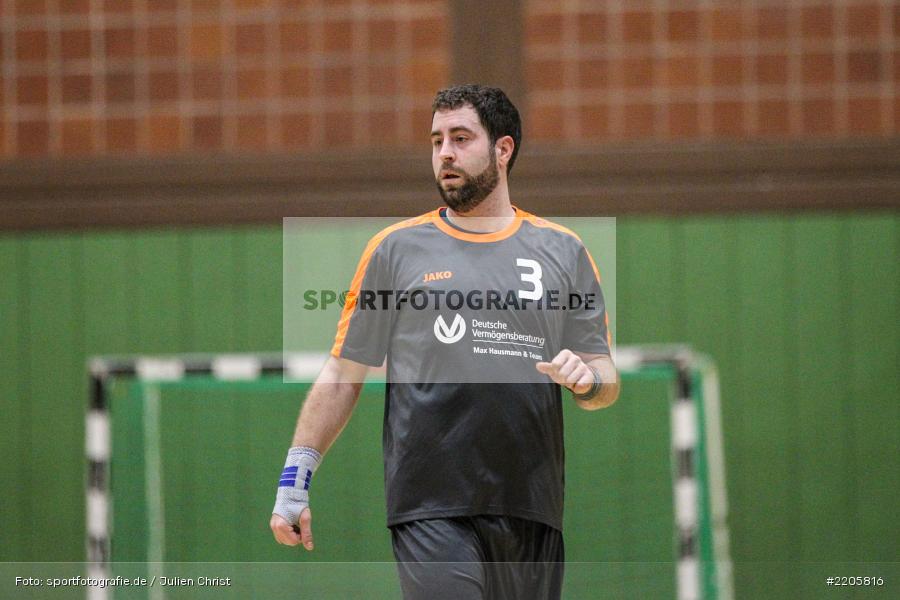 Dominik Ulmicher, Erwin-Ammann-Halle, 16.12.2017, Handball, HG Maintal, TSV Karlstadt - Bild-ID: 2205816