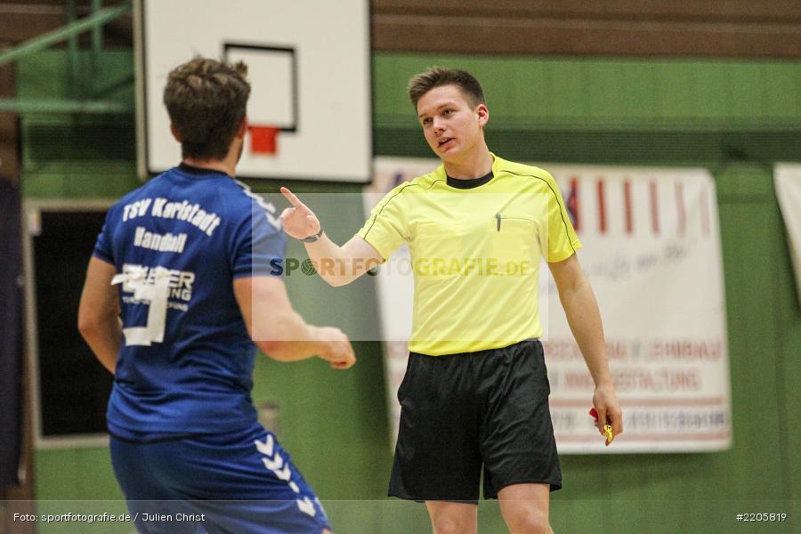 Yannic Frenzel, Erwin-Ammann-Halle, 16.12.2017, Handball, HG Maintal, TSV Karlstadt - Bild-ID: 2205819