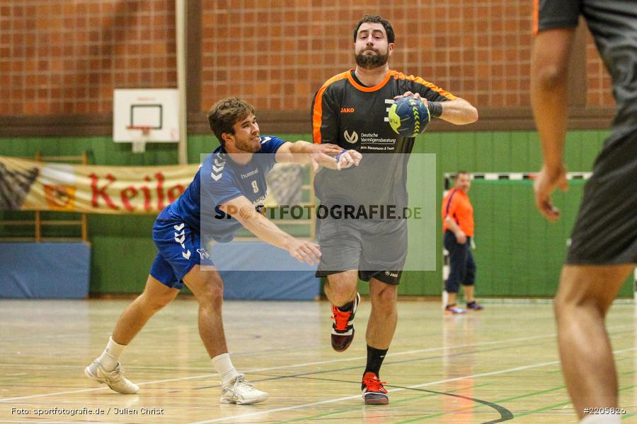 Felix Albert, Dominik Ulmicher, Erwin-Ammann-Halle, 16.12.2017, Handball, HG Maintal, TSV Karlstadt - Bild-ID: 2205826