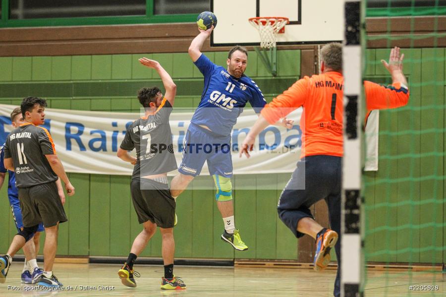 Patrick Schiefer, Markus Losert, Erwin-Ammann-Halle, 16.12.2017, Handball, HG Maintal, TSV Karlstadt - Bild-ID: 2205828