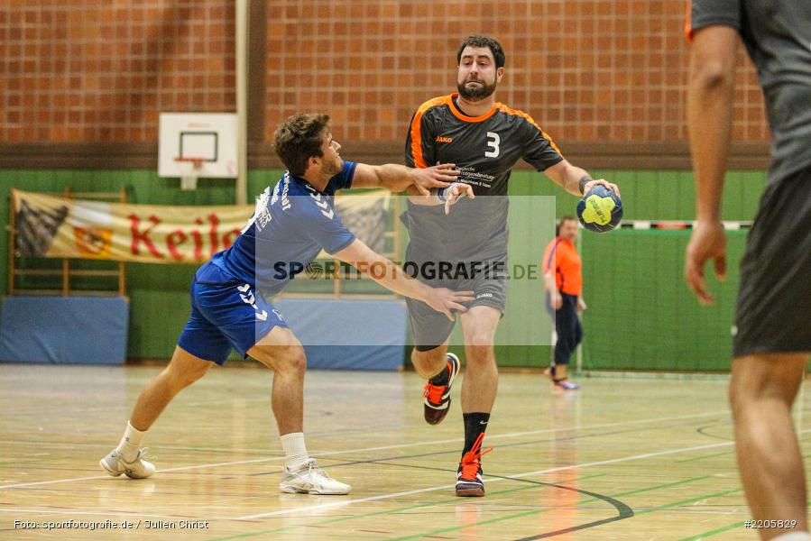 Felix Albert, Dominik Ulmicher, Erwin-Ammann-Halle, 16.12.2017, Handball, HG Maintal, TSV Karlstadt - Bild-ID: 2205829