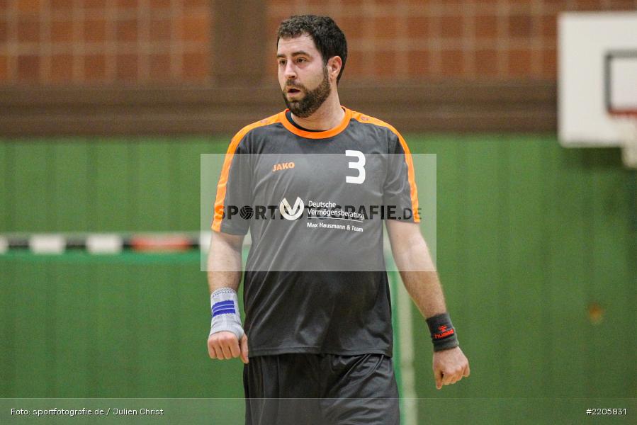 Dominik Ulmicher, Erwin-Ammann-Halle, 16.12.2017, Handball, HG Maintal, TSV Karlstadt - Bild-ID: 2205831