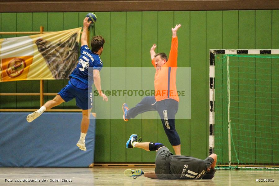 Felix Albert, Hannes Brinz, Erwin-Ammann-Halle, 16.12.2017, Handball, HG Maintal, TSV Karlstadt - Bild-ID: 2205832