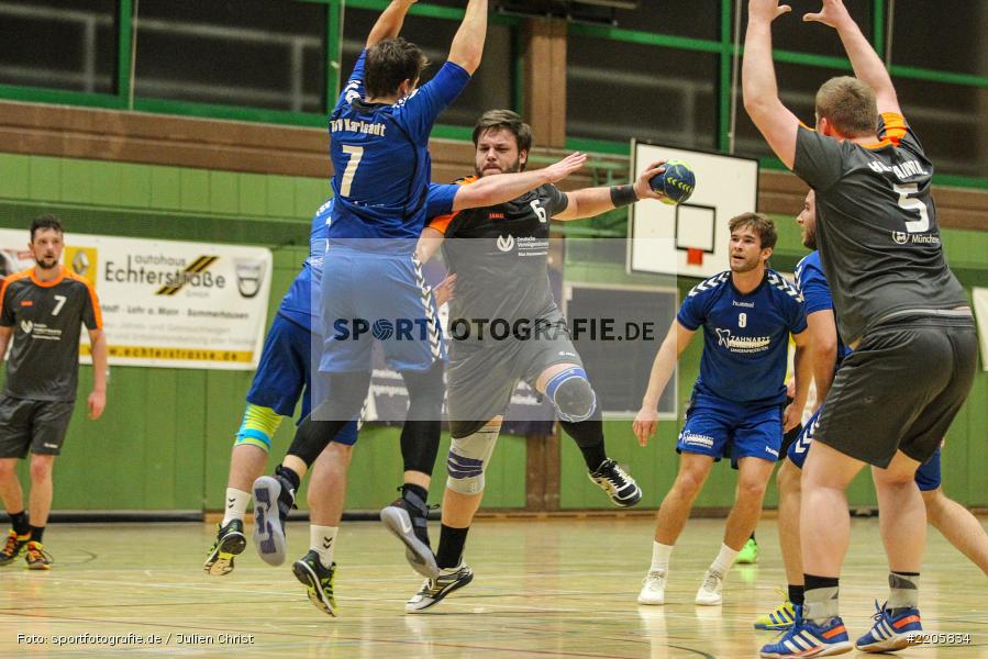Reinmar Baudach, Michael Fischer, Erwin-Ammann-Halle, 16.12.2017, Handball, HG Maintal, TSV Karlstadt - Bild-ID: 2205834