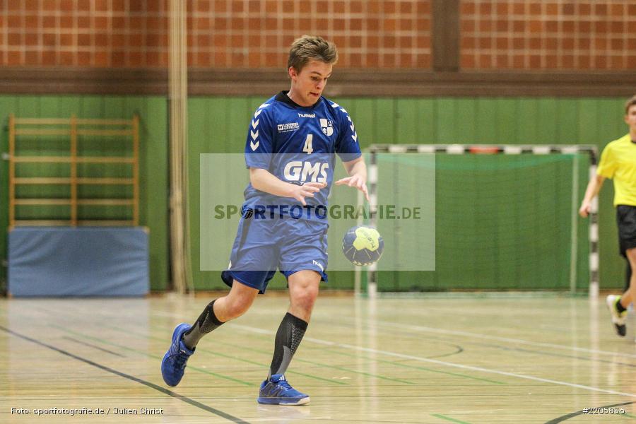 Adrian Schwab, Erwin-Ammann-Halle, 16.12.2017, Handball, HG Maintal, TSV Karlstadt - Bild-ID: 2205836