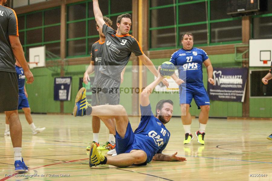 Andreas Göpfert, Andreas Obert, Erwin-Ammann-Halle, 16.12.2017, Handball, HG Maintal, TSV Karlstadt - Bild-ID: 2205849