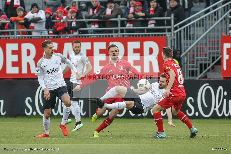 16.12.2017, Würzburg, flyeralarm Arena, 3. Liga, SV Meppen, FC Würzburger Kickers - Bild-ID: 2205876