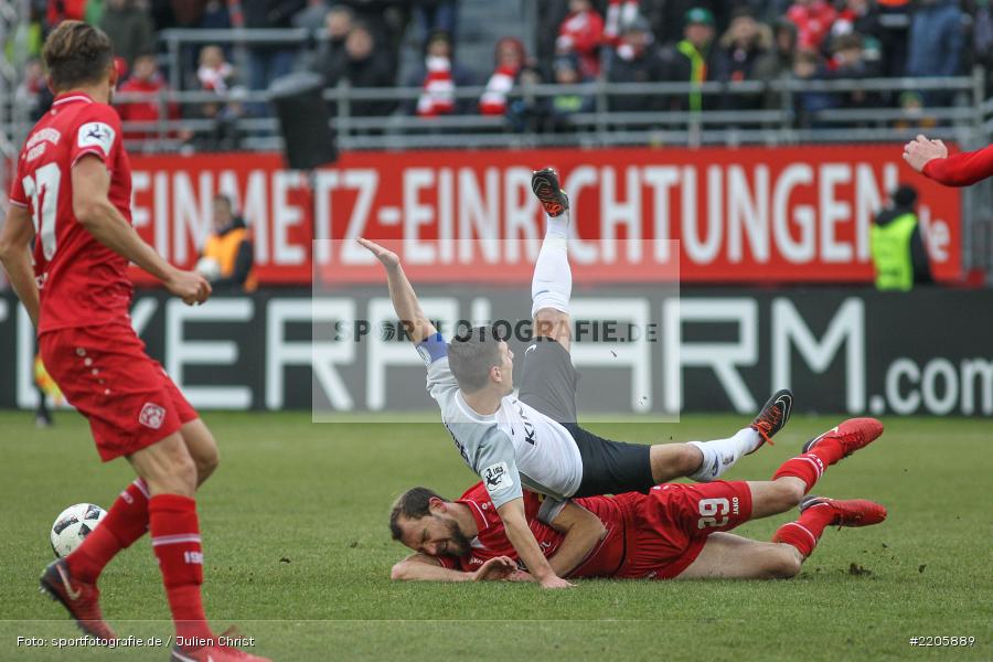 16.12.2017, Würzburg, flyeralarm Arena, 3. Liga, SV Meppen, FC Würzburger Kickers - Bild-ID: 2205889
