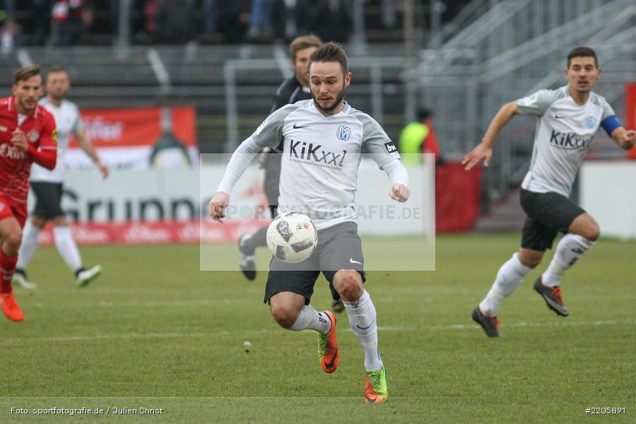 16.12.2017, Würzburg, flyeralarm Arena, 3. Liga, SV Meppen, FC Würzburger Kickers - Bild-ID: 2205891