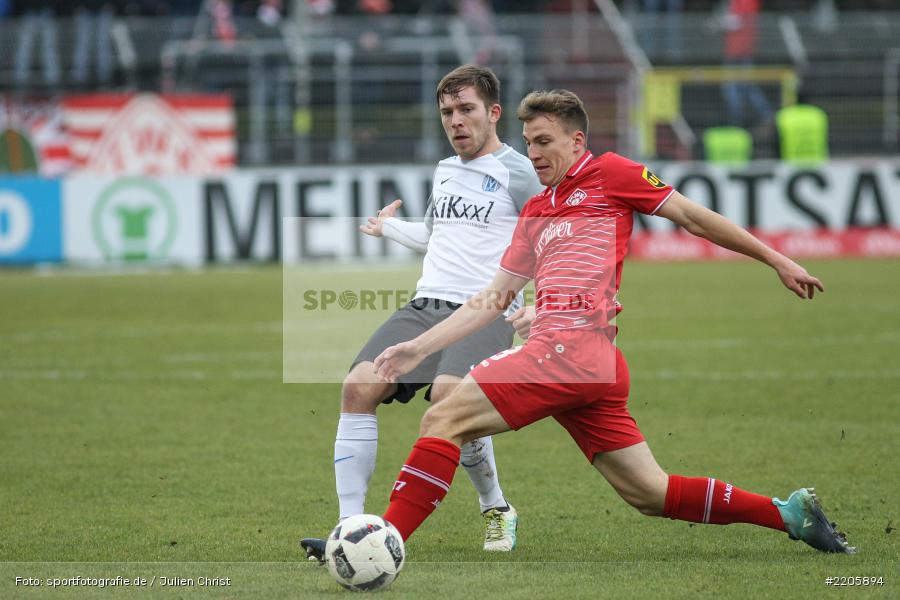 16.12.2017, Würzburg, flyeralarm Arena, 3. Liga, SV Meppen, FC Würzburger Kickers - Bild-ID: 2205894