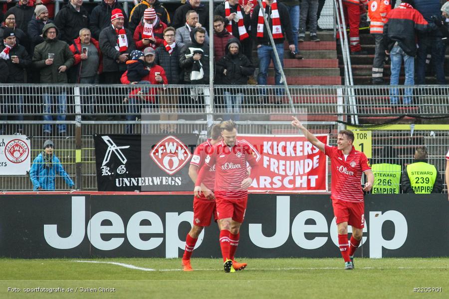16.12.2017, Würzburg, flyeralarm Arena, 3. Liga, SV Meppen, FC Würzburger Kickers - Bild-ID: 2205901