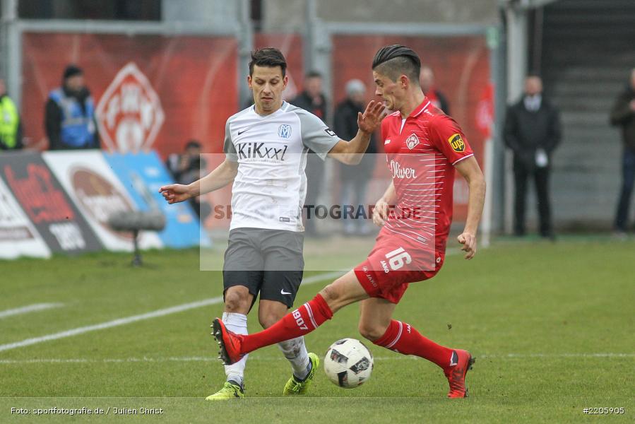 16.12.2017, Würzburg, flyeralarm Arena, 3. Liga, SV Meppen, FC Würzburger Kickers - Bild-ID: 2205905