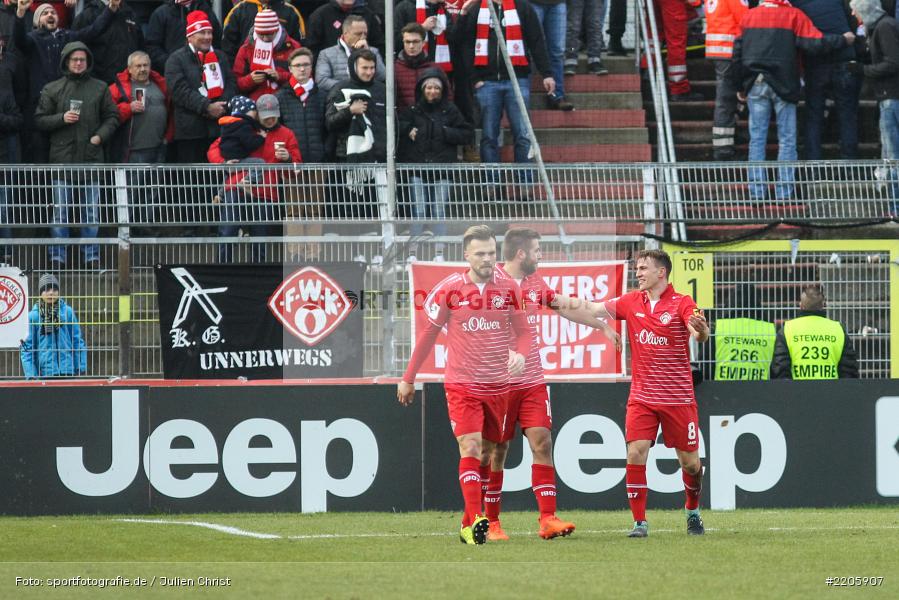 16.12.2017, Würzburg, flyeralarm Arena, 3. Liga, SV Meppen, FC Würzburger Kickers - Bild-ID: 2205907
