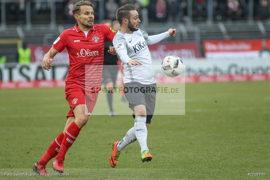 16.12.2017, Würzburg, flyeralarm Arena, 3. Liga, SV Meppen, FC Würzburger Kickers - Bild-ID: 2205909