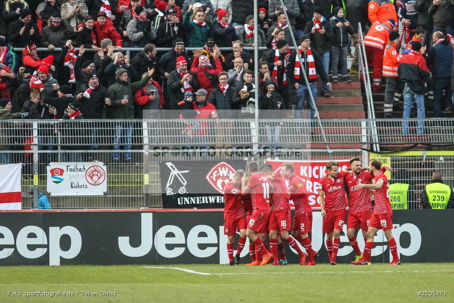 16.12.2017, Würzburg, flyeralarm Arena, 3. Liga, SV Meppen, FC Würzburger Kickers - Bild-ID: 2205910
