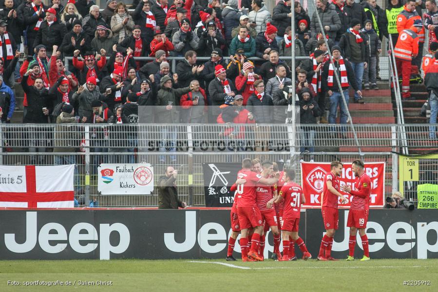 16.12.2017, Würzburg, flyeralarm Arena, 3. Liga, SV Meppen, FC Würzburger Kickers - Bild-ID: 2205912