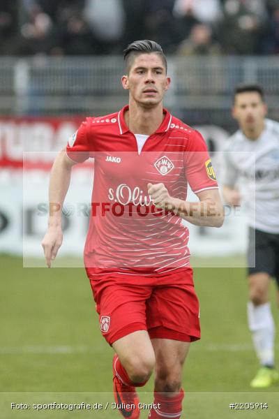 16.12.2017, Würzburg, flyeralarm Arena, 3. Liga, SV Meppen, FC Würzburger Kickers - Bild-ID: 2205914