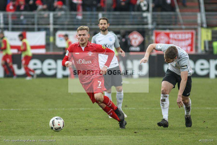 16.12.2017, Würzburg, flyeralarm Arena, 3. Liga, SV Meppen, FC Würzburger Kickers - Bild-ID: 2205939