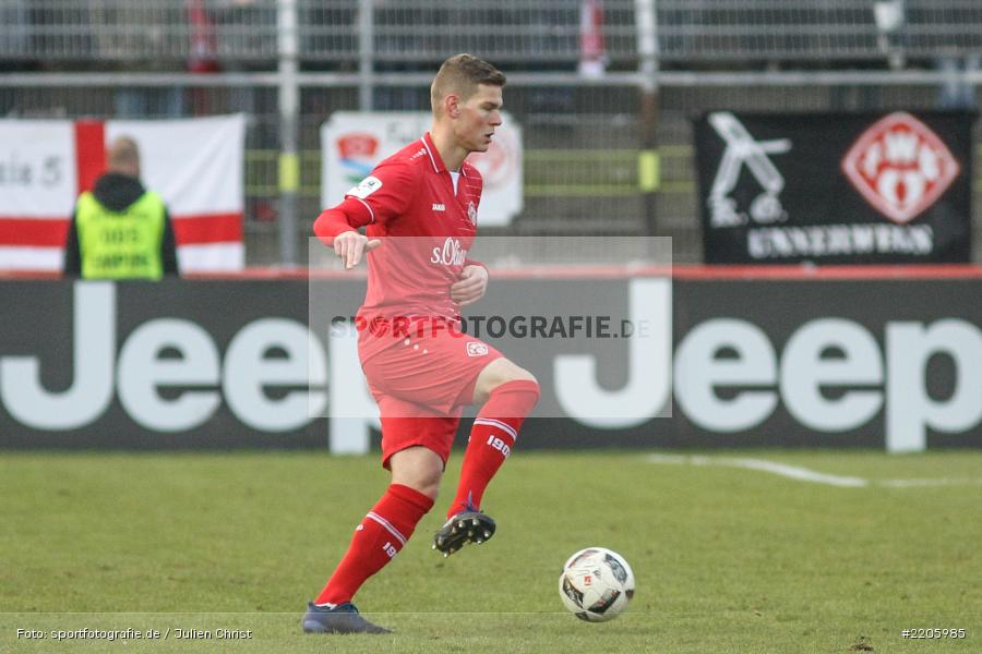 16.12.2017, Würzburg, flyeralarm Arena, 3. Liga, SV Meppen, FC Würzburger Kickers - Bild-ID: 2205985