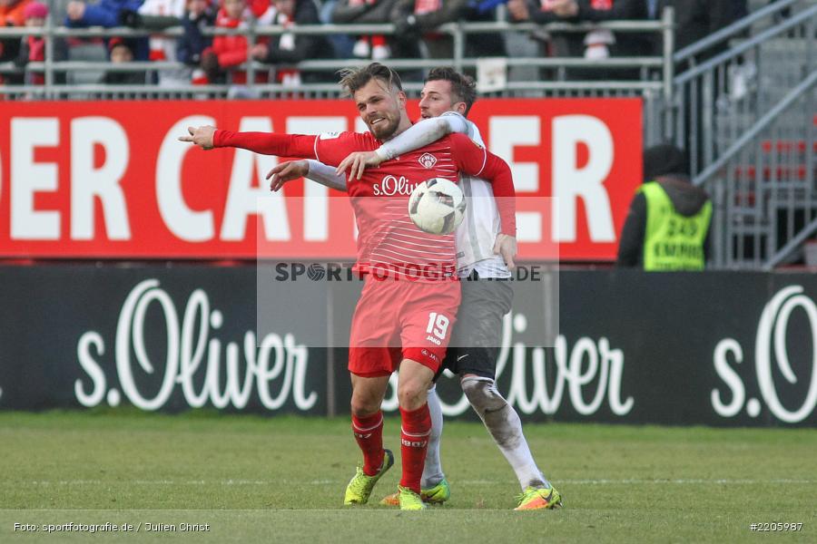 16.12.2017, Würzburg, flyeralarm Arena, 3. Liga, SV Meppen, FC Würzburger Kickers - Bild-ID: 2205987