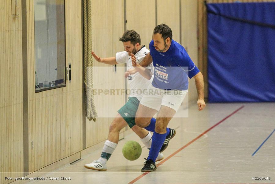 FC Burgjoss, Timo Abersfelder, FC Gössenheim, Philipp Göbel, Sinngrundhalle, 30.12.2017, Burgsinn, Midnight Event - Bild-ID: 2206043 FC Burgjoss, Timo Abersfelder, FC Gössenheim, Philipp Göbel, Sinngrundhalle, 30.12.2017, Burgsinn, Midnight Event - Bild-ID: 2206043