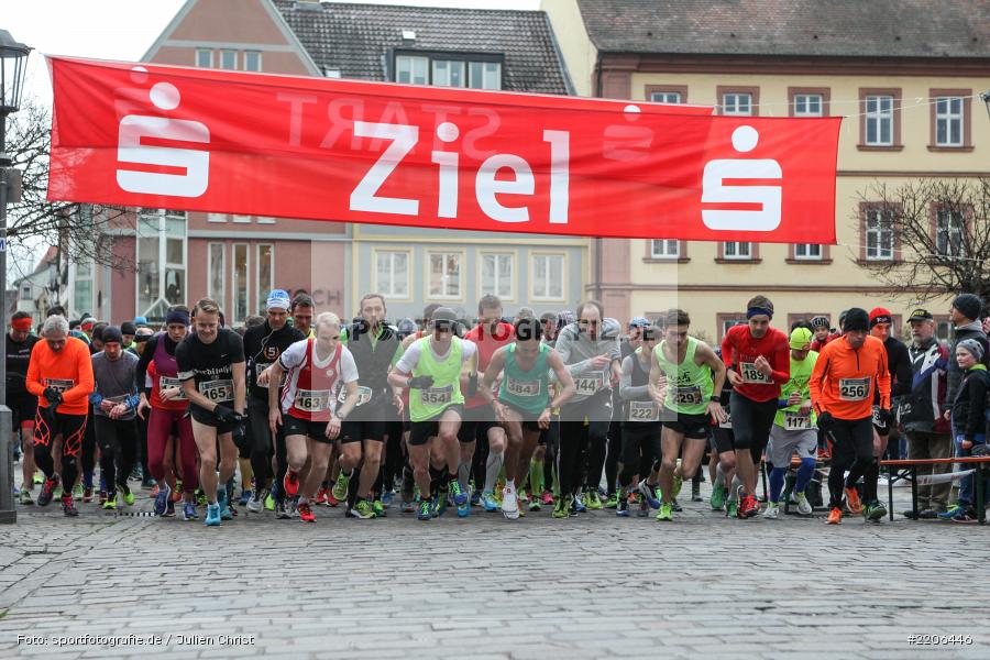13.01.2018, Marktplatz, Karlstadt, Lauf, LG Karlstadt-Gambach-Lohr, LG Karlstadt, Staustufenlauf 2018 - Bild-ID: 2206446