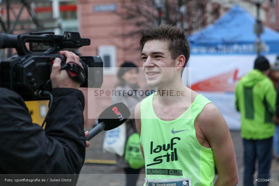 Leonardo Ortolano, 13.01.2018, Marktplatz, Karlstadt, Lauf, LG Karlstadt-Gambach-Lohr, LG Karlstadt, Staustufenlauf 2018 - Bild-ID: 2206450