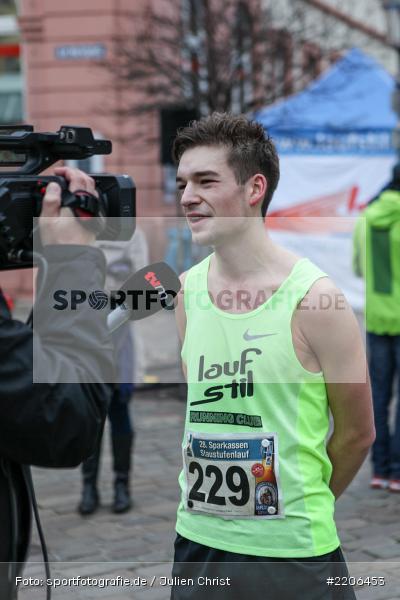 Leonardo Ortolano, 13.01.2018, Marktplatz, Karlstadt, Lauf, LG Karlstadt-Gambach-Lohr, LG Karlstadt, Staustufenlauf 2018 - Bild-ID: 2206453