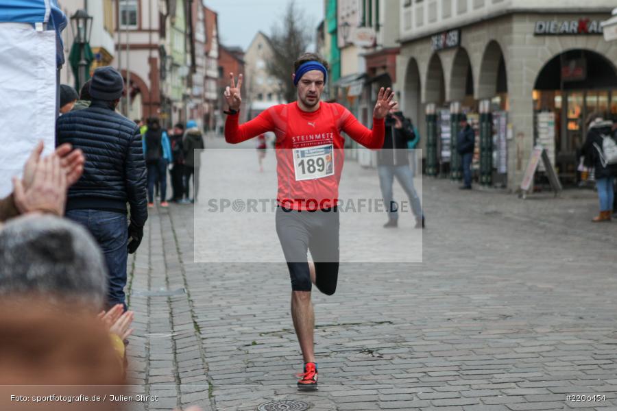Rene Amtmann, 13.01.2018, Marktplatz, Karlstadt, Lauf, LG Karlstadt-Gambach-Lohr, LG Karlstadt, Staustufenlauf 2018 - Bild-ID: 2206454