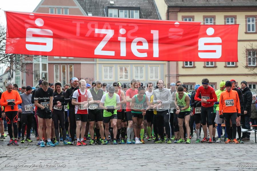 13.01.2018, Marktplatz, Karlstadt, Lauf, LG Karlstadt-Gambach-Lohr, LG Karlstadt, Staustufenlauf 2018 - Bild-ID: 2206463