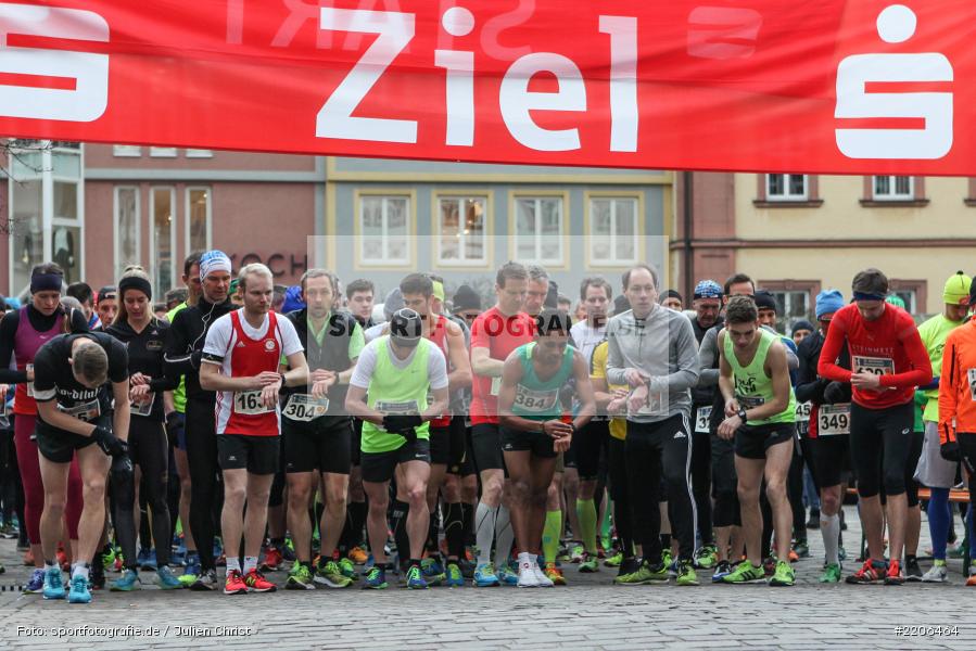 13.01.2018, Marktplatz, Karlstadt, Lauf, LG Karlstadt-Gambach-Lohr, LG Karlstadt, Staustufenlauf 2018 - Bild-ID: 2206464