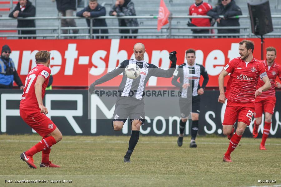 Matthias Morys, 03.03.2018, Würzburg, FLYERALARM Arena, 3. Liga, VfR Aalen, FC Würzburger Kickers - Bild-ID: 2208342