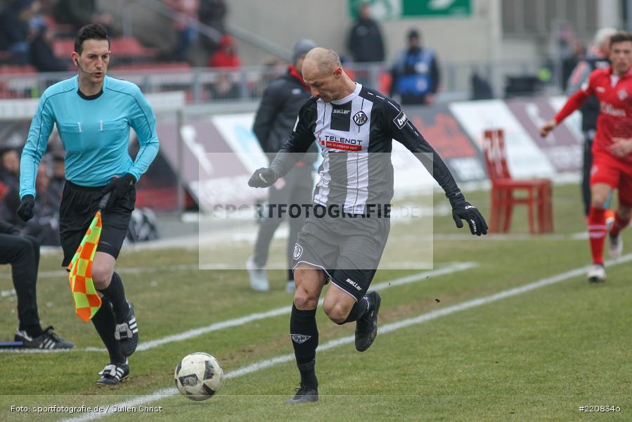 Matthias Morys, 03.03.2018, Würzburg, FLYERALARM Arena, 3. Liga, VfR Aalen, FC Würzburger Kickers - Bild-ID: 2208346