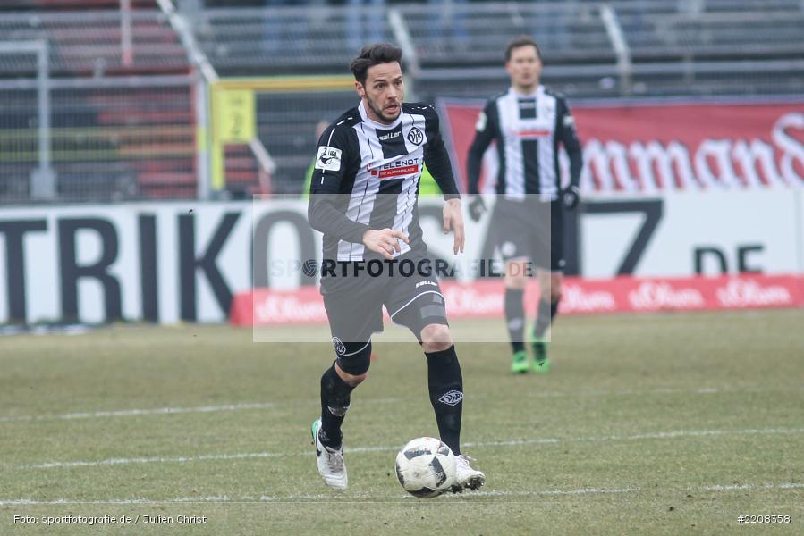 Sascha Traut, 03.03.2018, Würzburg, FLYERALARM Arena, 3. Liga, VfR Aalen, FC Würzburger Kickers - Bild-ID: 2208358