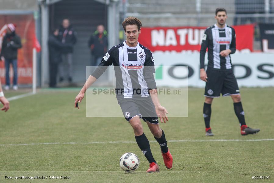 Daniel Stanese, 03.03.2018, Würzburg, FLYERALARM Arena, 3. Liga, VfR Aalen, FC Würzburger Kickers - Bild-ID: 2208361