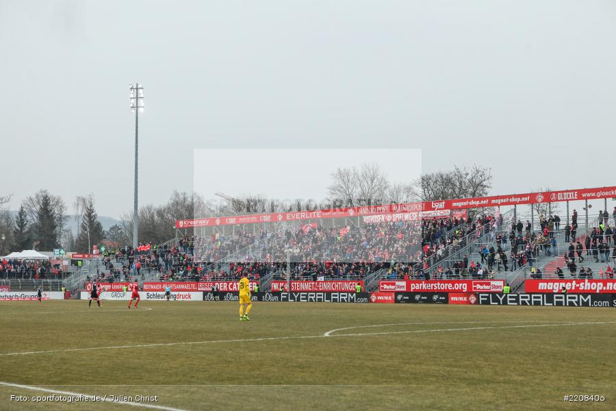 Stadion am Dallenberg, Arena, 03.03.2018, Würzburg, FLYERALARM Arena, 3. Liga, VfR Aalen, FC Würzburger Kickers - Bild-ID: 2208406 Stadion am Dallenberg, Arena, 03.03.2018, Würzburg, FLYERALARM Arena, 3. Liga, VfR Aalen, FC Würzburger Kickers - Bild-ID: 2208406