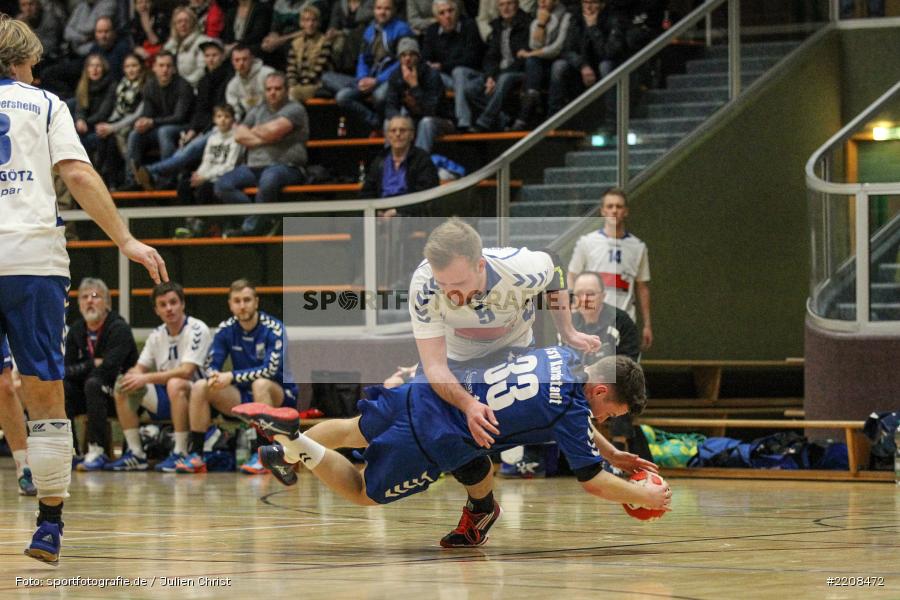 Handball, Derby, Erwin-Ammann-Halle, 04.03.2018, Bezirksliga Staffel Nord, HSV Thüngersheim, TSV Karlstadt - Bild-ID: 2208472
