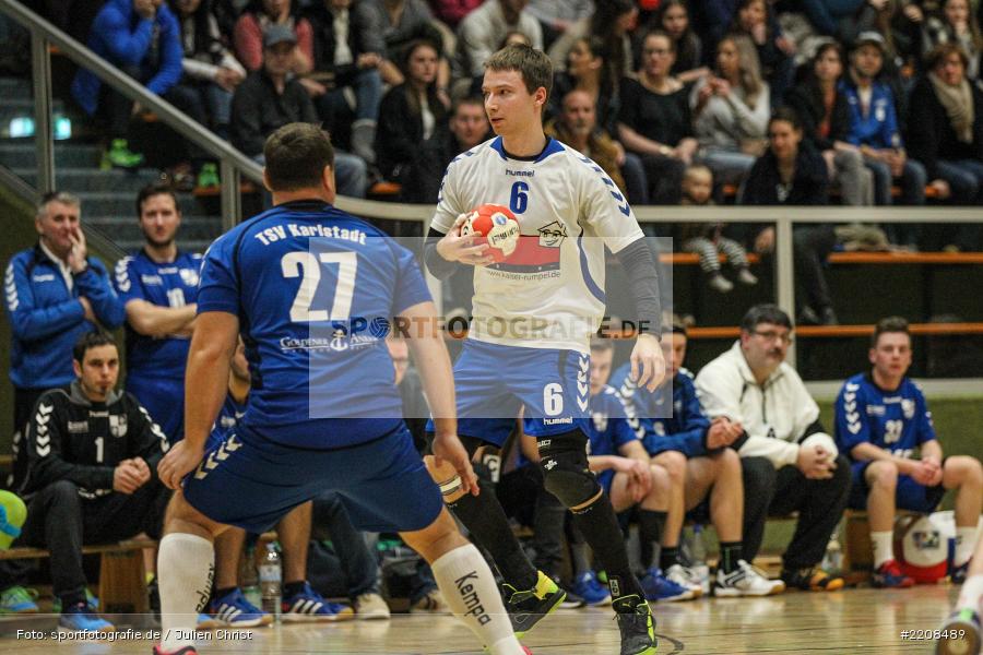 Handball, Derby, Erwin-Ammann-Halle, 04.03.2018, Bezirksliga Staffel Nord, HSV Thüngersheim, TSV Karlstadt - Bild-ID: 2208489