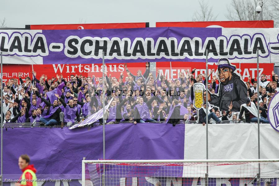 Choreografie, 10.03.2018, Würzburg, flyeralarm Arena, 3. Liga, VfL Osnabrück, FC Würzburger Kickers - Bild-ID: 2208521
