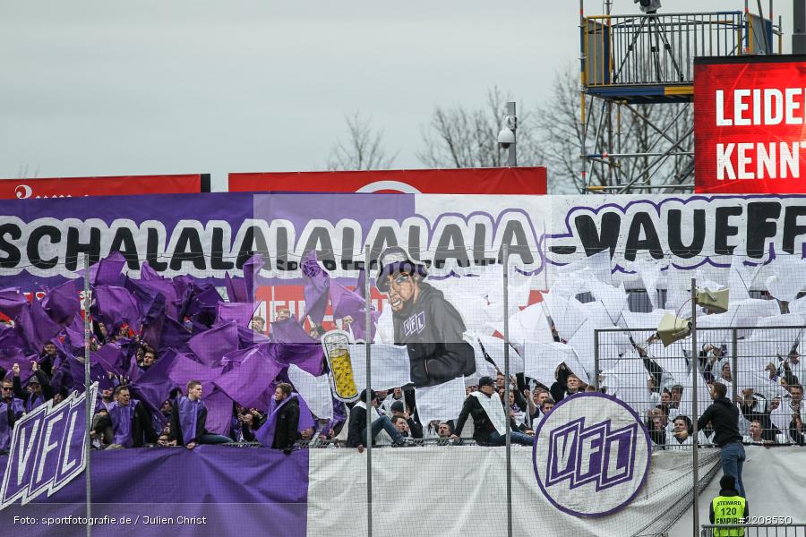 Choreografie, 10.03.2018, Würzburg, flyeralarm Arena, 3. Liga, VfL Osnabrück, FC Würzburger Kickers - Bild-ID: 2208530