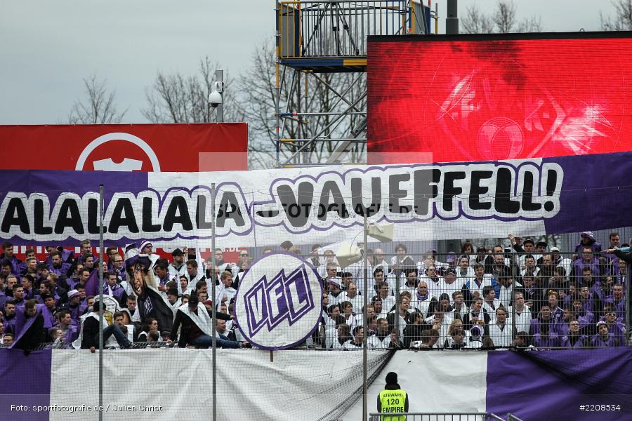 Choreografie, 10.03.2018, Würzburg, flyeralarm Arena, 3. Liga, VfL Osnabrück, FC Würzburger Kickers - Bild-ID: 2208534